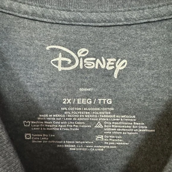 Body builder Mickey T-shirt size 2xl - Picture 4 of 4